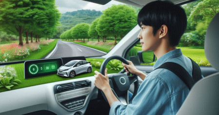 Tận dụng kỹ thuật lái xe sinh thái trên ô tô điện